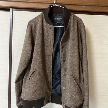 OBEY PROPAGANDA 브라운 자켓 S