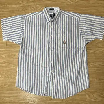 CHAPS RALPH LAUREN 반팔 셔츠 XL 스트라이프