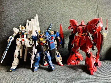 [건담 프라모델] RG 뉴 건담 & 사자비, HG 2체 조립 완료