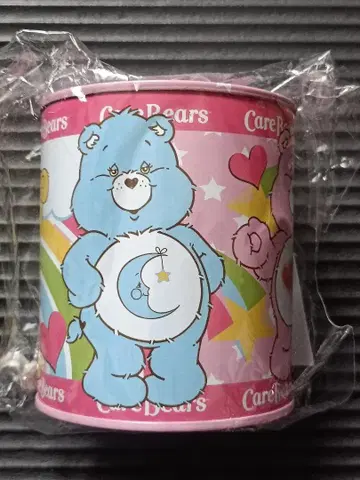 헤이세이 레트로! 레어! 케어베어 저금통 캔 저금통