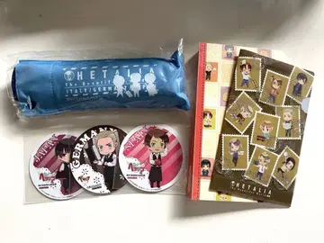 헤타리아 굿즈 세트 [ 코스터 우산 클리어 파일 코스터 케이스 ]