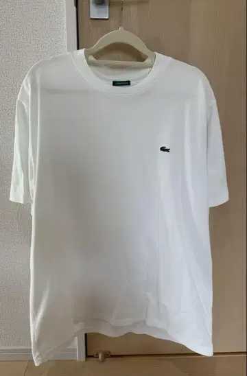 Lacoste EXCLUSIVE EDITION 화이트 T셔츠
