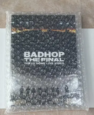 BADHOP THE FINAL 도쿄 돔 라이브 DVD