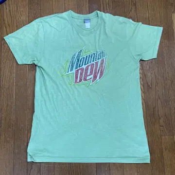 Mountain Dew T셔츠 라이트 그린