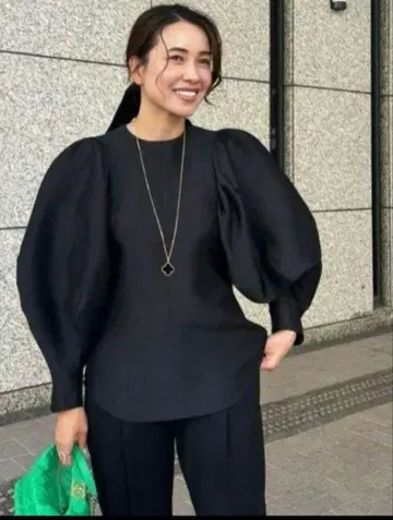 ohga 실키 블라우스