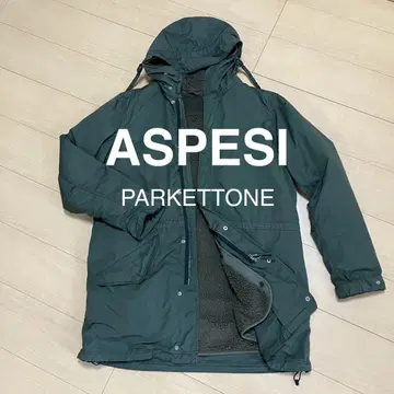 아스페지 PARKETTONE 모즈 코트 M51 올리브 그린