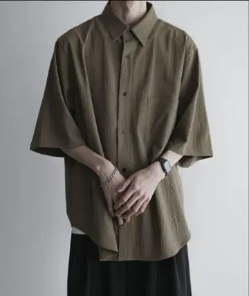 루즈 릴랙스 썸머 셔츠 [양류]