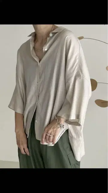 argue COTTON CUPRA FLOW WIDE SHIRTS
