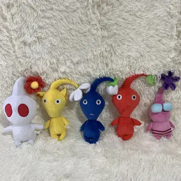 피크민 봉제 인형 5체 세트