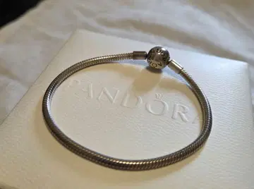 Pandora 스네이크 체인 팔찌 약 17cm
