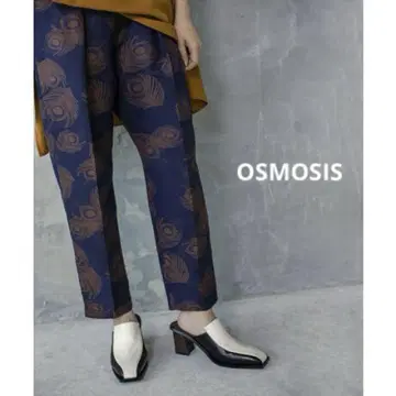 OSMOSIS 오즈모시스 자카드 패턴 팬츠 loaf 로프 하의