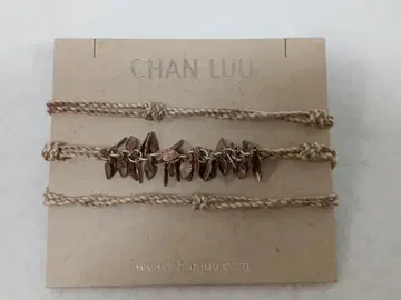 CHAN LUU Bohemian 3-Wrap Cotton Bracelet