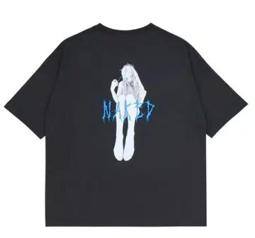 찬미나 NAKED BIG T-SHIRT 티셔츠 XL