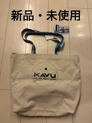 KAVU 토트백 베이지 새상품 미사용