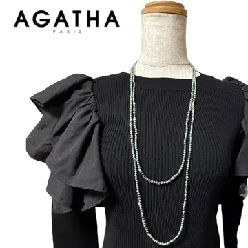 agatha 롱 목걸이