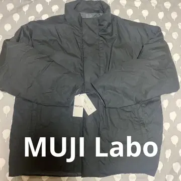 MUJI Labo 고밀도 직조 발수 다운 자켓 S-M 블랙 남녀 공용