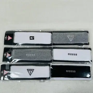 미사용 새상품 GUESS 게스 헤드밴드 헤어밴드 6개 세트 그 2
