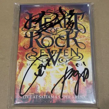 HEART OF ROCK SEVEN 사인 포함 DVD