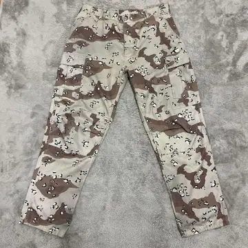 ROTHCO BDU 카모플라쥬 카고 팬츠 초코칩 사막 카모 로스코