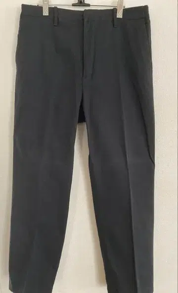 ZARA origins 다크 그레이 슬랙스 허리밴딩
