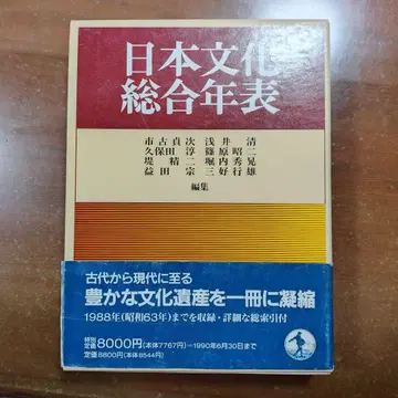 일본 문화 종합 연표