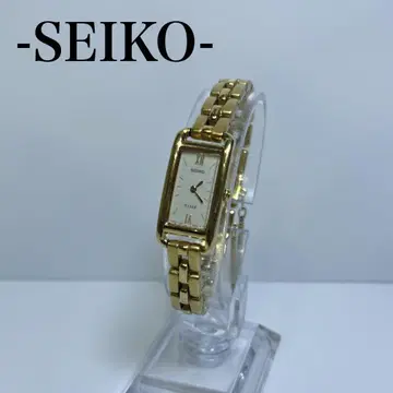 [새상품급] SEIKO 세이코 티세 스퀘어 골드 2E20-7120