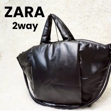 완판템 ZARA 퀼팅 숄더백 인조 가죽 2way