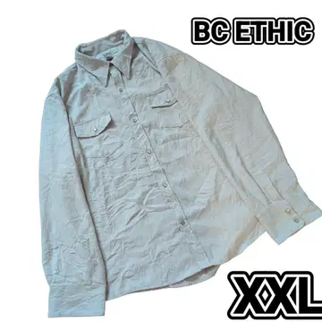 BC ETHIC 긴팔 셔츠 XXL 베이지