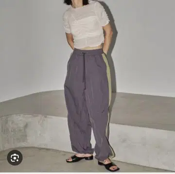 TODAYFUL Nylon Line Pants
