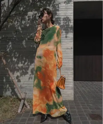 MIRANDA TAIDAI SHEER LONG TOP