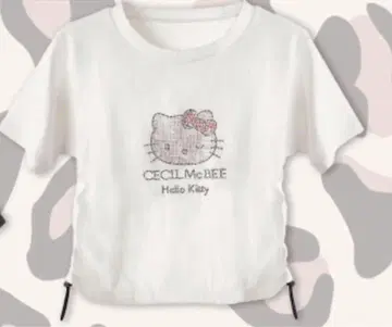 CECILMcBEE 헬로키티 큐빅 T셔츠 L