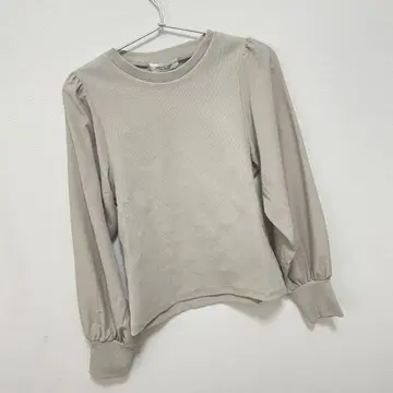 어반 리서치 써니 라벨 퍼프 슬리브 콤비 풀오버