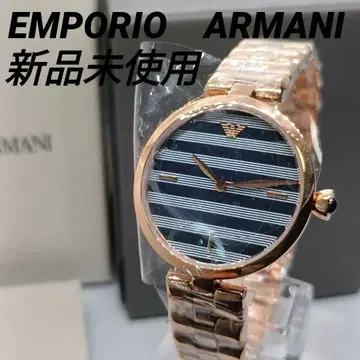 [새상품 미사용] Emporio Armani 여성용 손목시계 핑크 골드