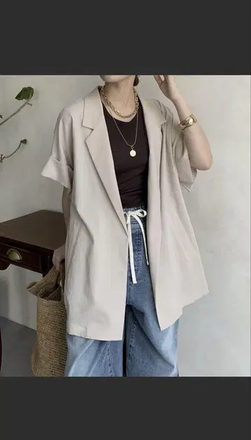 [WEB 한정] 빅 슬리브리스 재킷