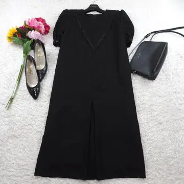 G4129*SOIR 도쿄 소와르 포멀 원피스 블랙 7
