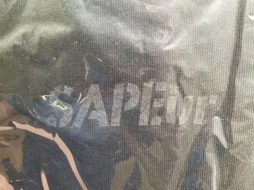 SAPEUR 블랙 T셔츠 M 사이즈