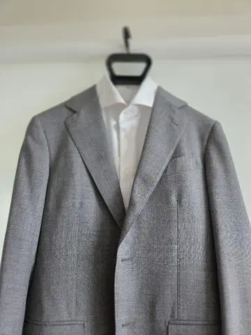 BEAMS F 그레이 슈트 44 CANONICO 셋업