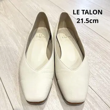 [Le Talon] 스퀘어토 펌프스 21.5cm 화이트