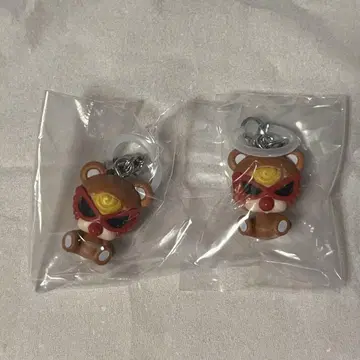 히스테릭 미니 메지루시 액세서리 가챠 가샤폰 곰 2점