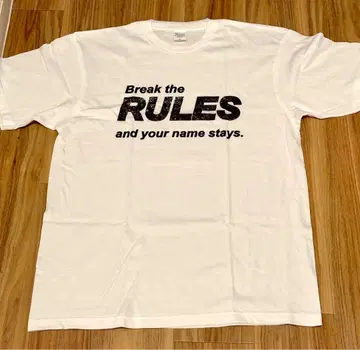 Break the RULES T셔츠 XL