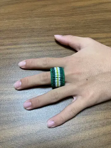 MOTIVE 비즈 반지 우라하라 2000년대