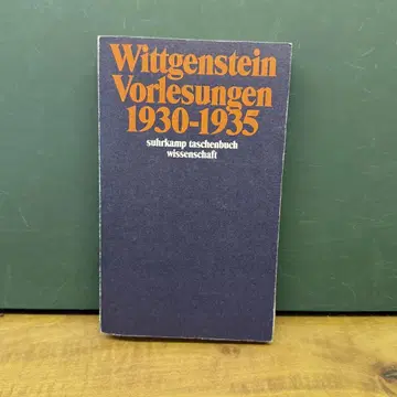 Wittgenstein Vorlesungen 1930-1935