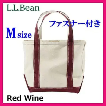 새상품 레어 컬러 L.L.Bean 보트 앤 토트 지퍼탑 M USA 제작