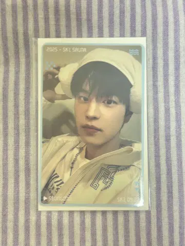 POPUP StrayKids SKZ 사우나 구매 혜택 트레이딩 카드 승민