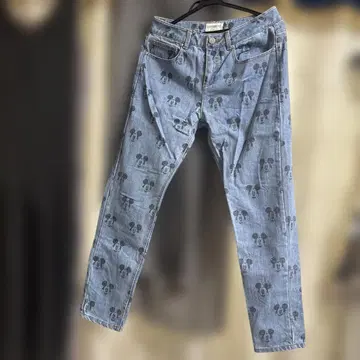 ELEVENPARIS 미키마우스 프린트 데님 팬츠