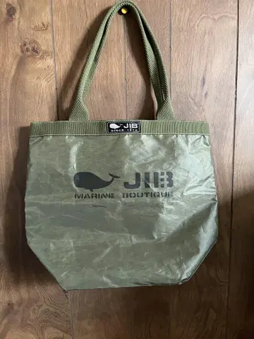 JIB 토트백 올리브 그린 M 사이즈