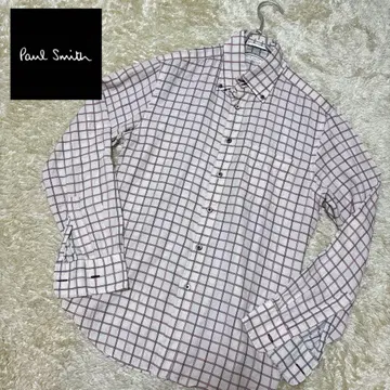 Paul Smith London 셔츠 핑크 계열 멀티 컬러 체크 무늬