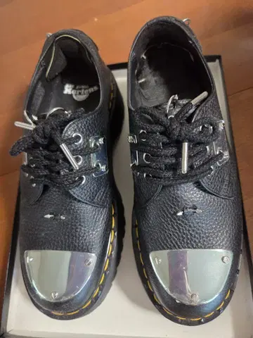 Dr. Martens 1461 Quad HDW 블랙 신발 US10