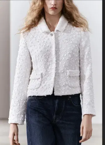 ZW COLLECTION 스팽글 숏 자켓 XS 미사용 새상품