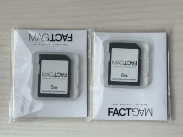 Kis-My-Ft2 키스마이 2025 MAGFACT 응원봉용 SD카드